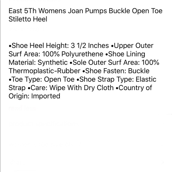 Strappy Heel Open Toe Stiletto Black - Picture 8 of 8